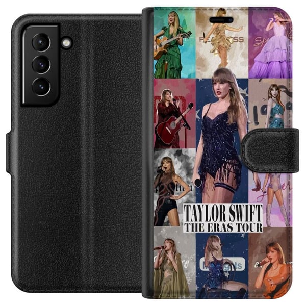 Kompatibelt Lommeboketui til Samsung Galaxy S21+ 5G Taylor Swift Eras Kompatibelt Lommeboketui til Samsung Galaxy S21+ 5G Taylor Swift Eras