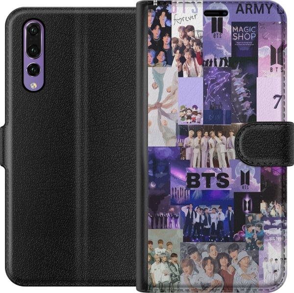 Yhteensopiva Lompakkokotelo Huawei P20 Pro BTS
