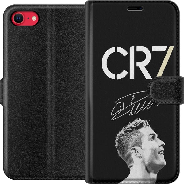 Yhteensopiva Lompakkokotelo Apple iPhone SE (2022) CR7 Ronaldo
