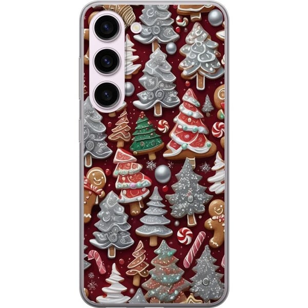 Yhteensopiva Puhelinkuori Samsung Galaxy S23 joulukeksit joulukakut piparkakut kuuset piparkakut joulukuvio karkkikeppi joulukuusi design Yhteensopiva Puhelinkuori Samsung Galaxy S23 joulukeksit joulukakut piparkakut kuuset piparkakut joulukuvio karkkikeppi joulukuusi design