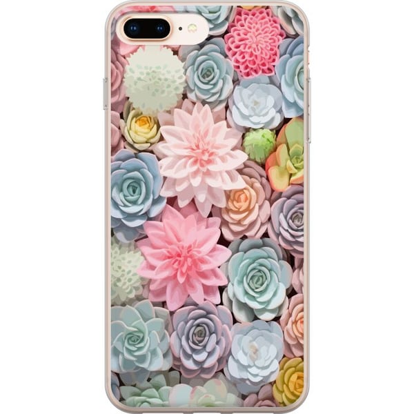 Kompatibel Mobilcover til Apple iPhone 8 Plus Grønne planter