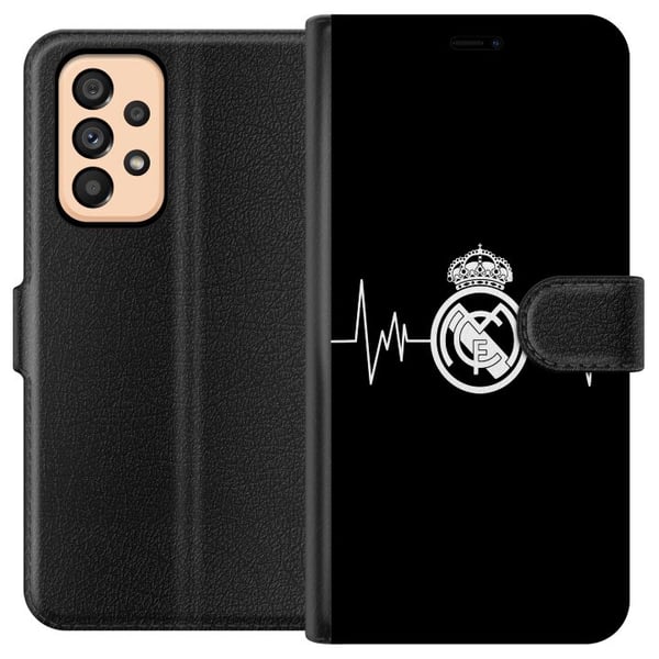 Kompatibel Tegnebogsetui til Samsung Galaxy A53 5G Real Madrid CF