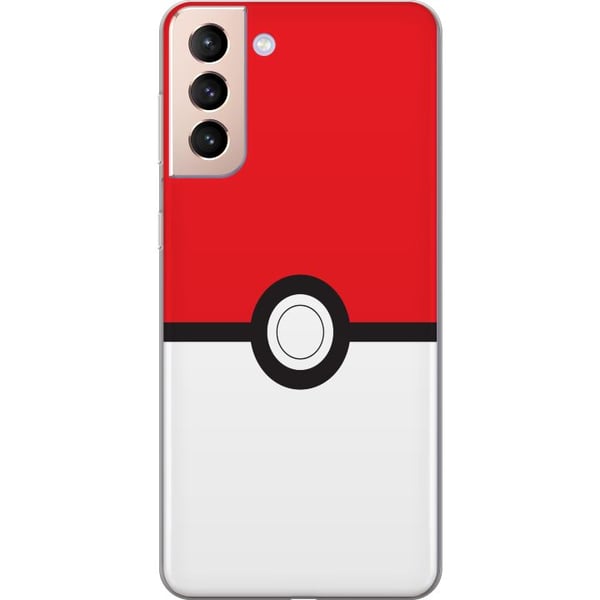 Kompatibelt Mobildeksel til Samsung Galaxy S21 Classic Ball retrospilldesign i ikonisk rød og hvit stil, perfekt for spillentusiaster og en nostalgis Kompatibelt Mobildeksel til Samsung Galaxy S21 Classic Ball retrospilldesign i ikonisk rød og hvit stil, perfekt for spillentusiaster og en nostalgis
