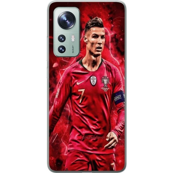 Yhteensopiva Puhelinkuori Xiaomi 12 Ronaldon Taidot - CR7 Suunnittelu Aidolle Kannattajalle