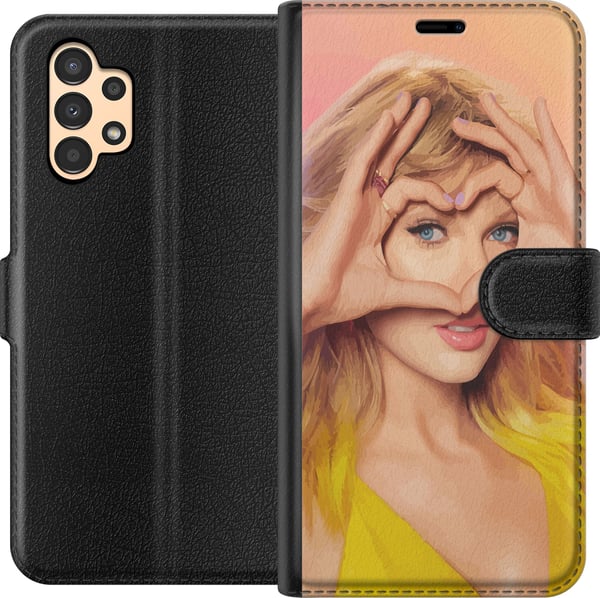 Kompatibelt Plånboksfodral till Samsung Galaxy A13 Taylor Swift