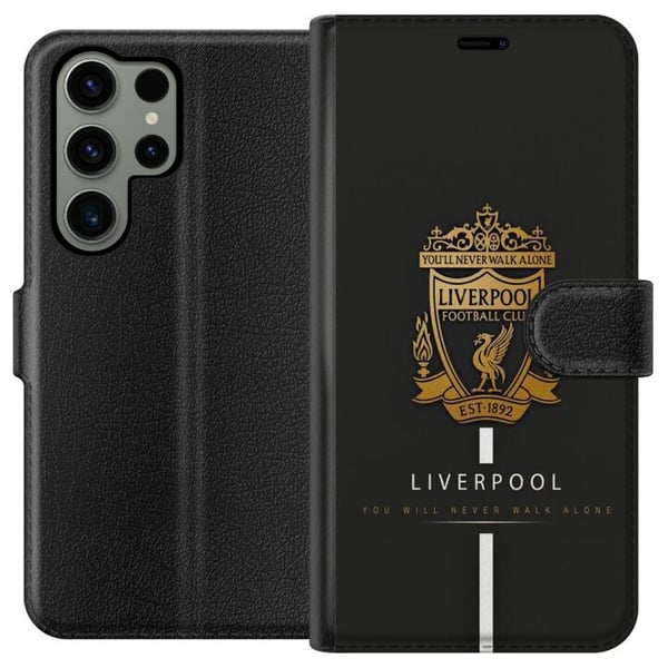 Kompatibel Tegnebogsetui til Samsung Galaxy S23 Ultra Liverpool
