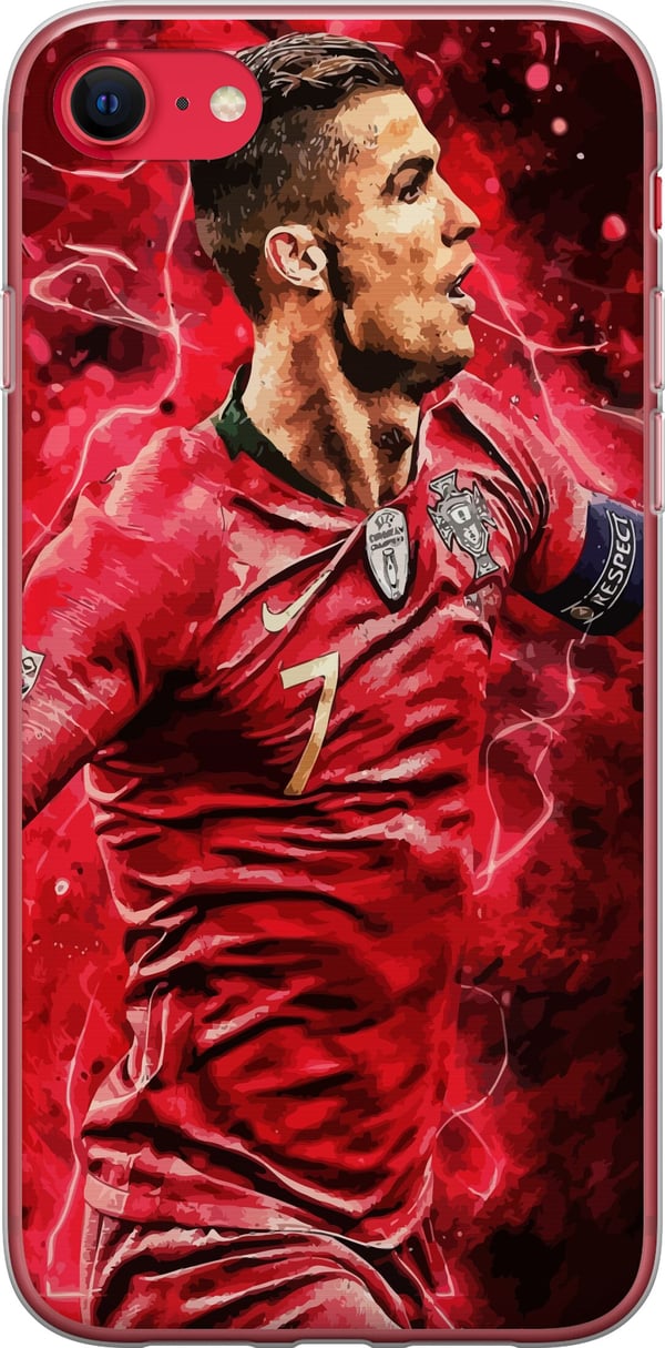 Kompatibelt Mobilskal till Apple iPhone SE (2020) Cristiano Ronaldo
