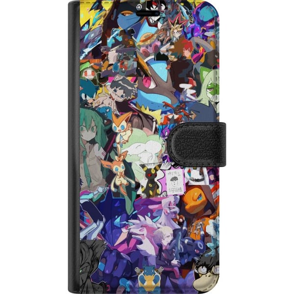 Kompatibelt Plånboksfodral till Samsung Galaxy A20e Pokémon Blaze