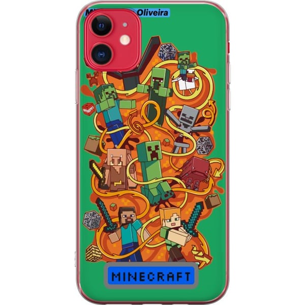 Kompatibelt Mobildeksel til Apple iPhone 11 Minecraft