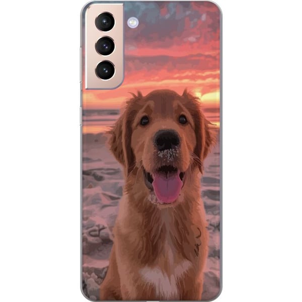 Kompatibelt Mobildeksel til Samsung Galaxy S21 Hund