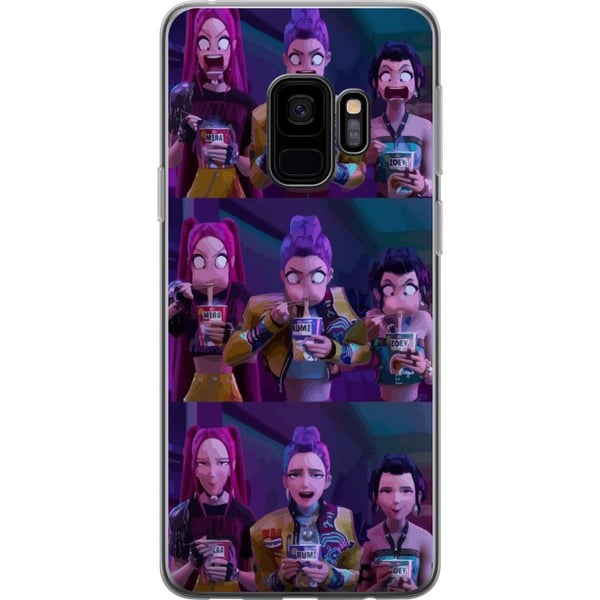 Kompatibel Mobilcover til Samsung Galaxy S9 Samlerfigur KPop Demon Hunters mørk stil