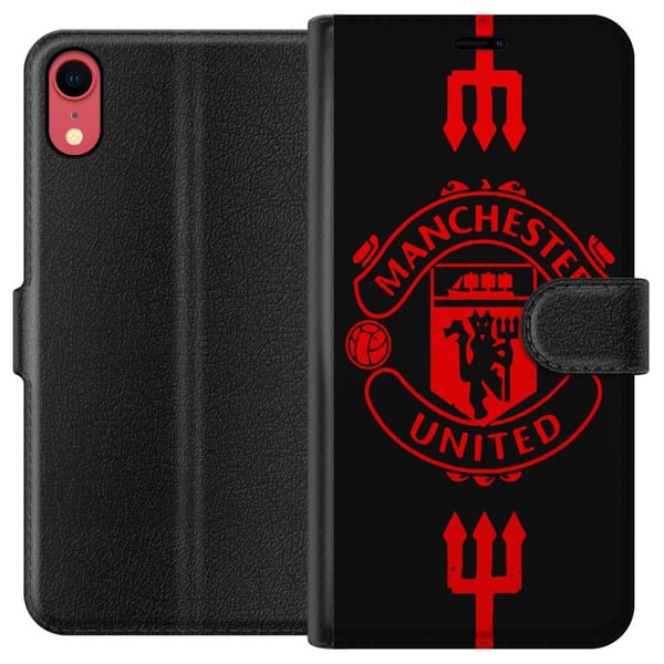 Kompatibelt Lommeboketui til Apple iPhone XR ManchesterUnited