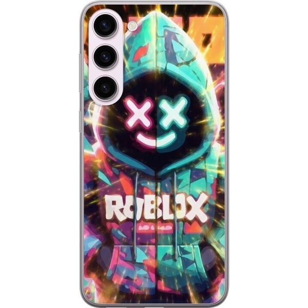 Kompatibel Mobilcover til Samsung Galaxy S23+ Neonfarvet Roblox-inspireret hoodiefigur med lysende effekter og energifyldt baggrund, kraftfuld gaming Kompatibel Mobilcover til Samsung Galaxy S23+ Neonfarvet Roblox-inspireret hoodiefigur med lysende effekter og energifyldt baggrund, kraftfuld gaming