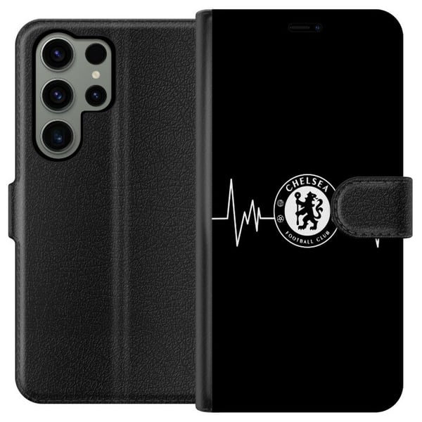 Kompatibelt Lommeboketui til Samsung Galaxy S23 Ultra Chelsea F.C. Kompatibelt Lommeboketui til Samsung Galaxy S23 Ultra Chelsea F.C.