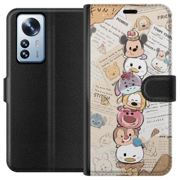 Yhteensopiva Lompakkokotelo Xiaomi 12 Pro Disneyn hahmot Pixar Marvel Prinsessa