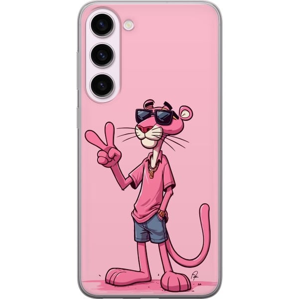 Kompatibel Mobilcover til Samsung Galaxy S23+ Pink Panter Peace Kompatibel Mobilcover til Samsung Galaxy S23+ Pink Panter Peace