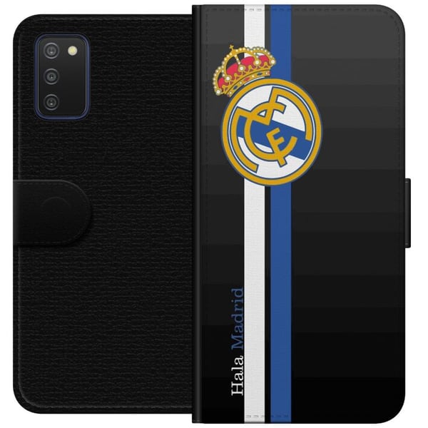 Kompatibelt Lommeboketui til Samsung Galaxy A03s Real Madrid