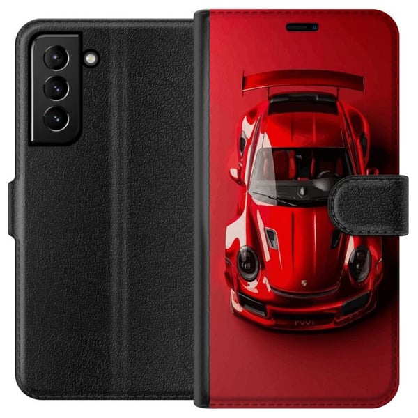 Kompatibel Tegnebogsetui til Samsung Galaxy S21+ 5G Porsche Kompatibel Tegnebogsetui til Samsung Galaxy S21+ 5G Porsche