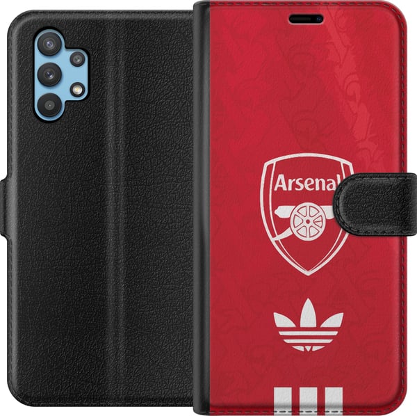 Yhteensopiva Lompakkokotelo Samsung Galaxy A32 5G Arsenalin Valioliigan jalkapalloseura
