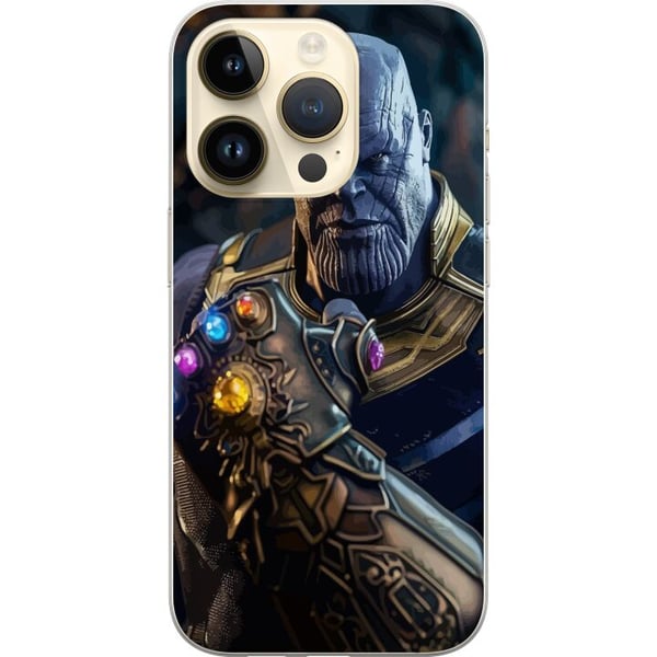 Kompatibelt Mobilskal till Apple iPhone 14 Pro Thanos Marvel