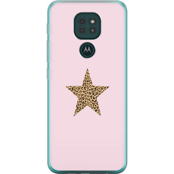 Kompatibel Mobilcover til Motorola Moto G9 Play Leopard stjerne