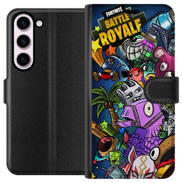 Kompatibel Tegnebogsetui til Samsung Galaxy S23 Minecraft