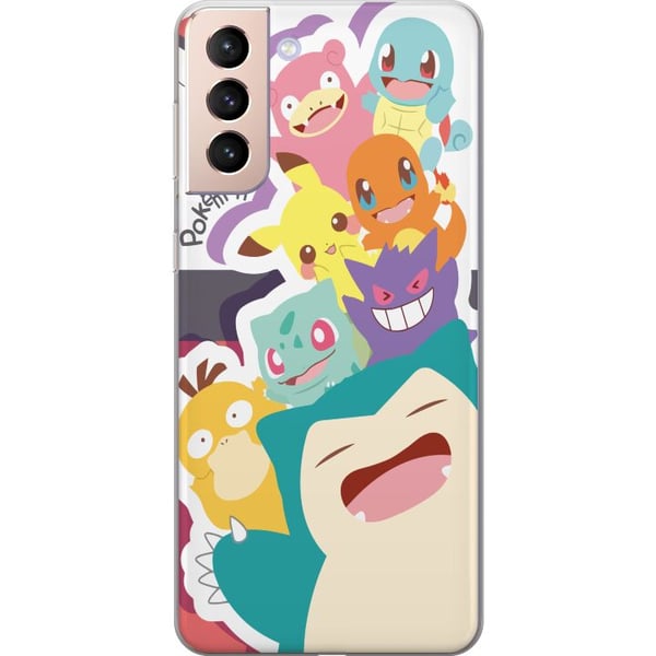 Kompatibelt Mobildeksel til Samsung Galaxy S21 Pokemon