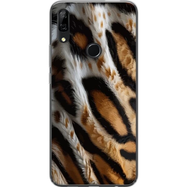 Kompatibelt Mobilskal till Huawei P Smart Z Tiger Stripes Pattern Safari Animal