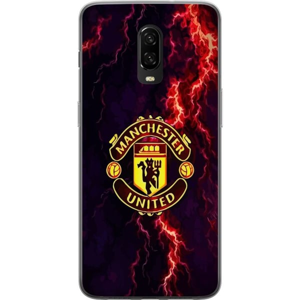 Kompatibelt Mobildeksel til OnePlus 6T Manchester United
