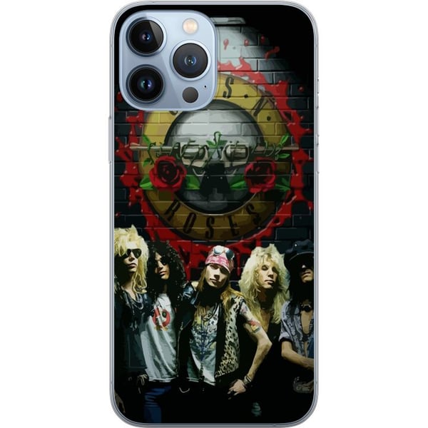 Kompatibelt Mobildeksel til Apple iPhone 13 Pro Max Guns N Roses Rockeband Gitar Musikk