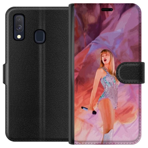 Kompatibel Tegnebogsetui til Samsung Galaxy A40 Taylor Swift