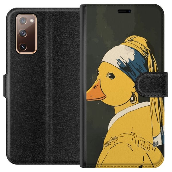 Kompatibelt Plånboksfodral till Samsung Galaxy S20 FE Stylish Duck