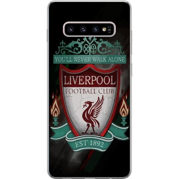 Kompatibelt Mobilskal till Samsung Galaxy S10+ Liverpool L.F.C.