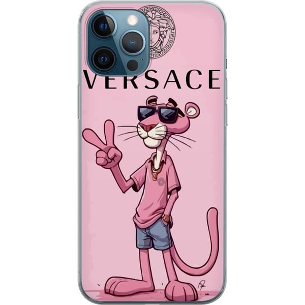 Yhteensopiva Puhelinkuori Apple iPhone 12 Pro Pink Panteri Brändi Yhteensopiva Puhelinkuori Apple iPhone 12 Pro Pink Panteri Brändi