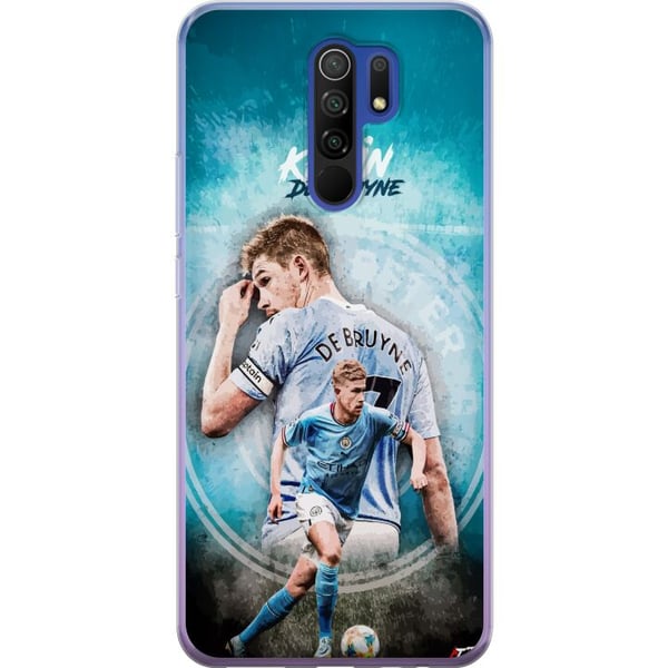 Kompatibelt Mobilskal till Xiaomi Redmi 9 Kevin De Bruyne Napoli Belgien fotboll spelmotor snabb beslutsförmåga skicklig passare och kreativ ledare p