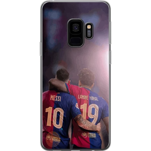 Kompatibelt Mobilskal till Samsung Galaxy S9 Lamine Yamal VS Messi Kompatibelt Mobilskal till Samsung Galaxy S9 Lamine Yamal VS Messi