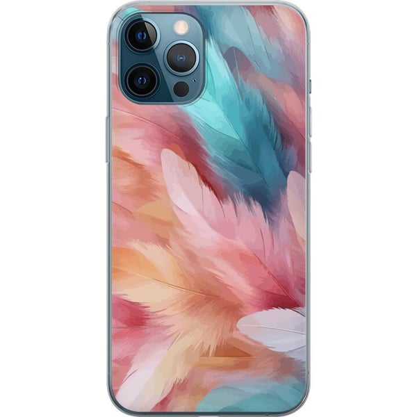 Kompatibel Mobilcover til Apple iPhone 12 Pro Max Fjer