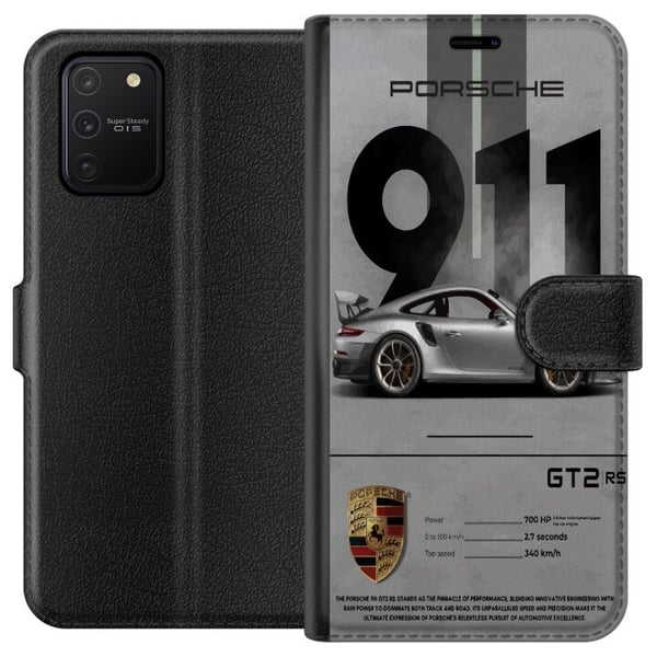 Kompatibelt Lommeboketui til Samsung Galaxy S10 Lite Porsche 911 Kompatibelt Lommeboketui til Samsung Galaxy S10 Lite Porsche 911