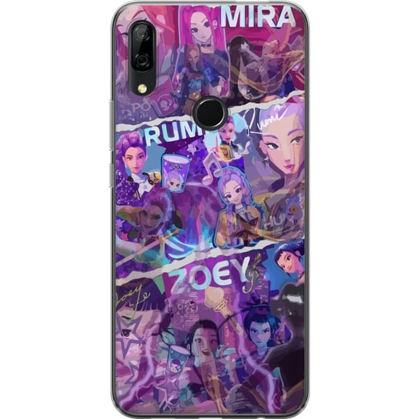 Kompatibel Mobilcover til Huawei P Smart Z Valorant piger plakat Mira Rumi Zoey Riot Games anime gaming agenter neonstil karakter fanart kunst