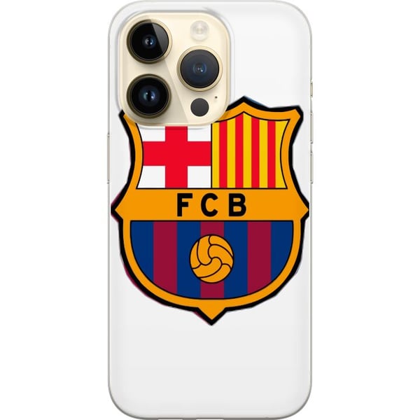 Kompatibel Mobilcover til Apple iPhone 14 Pro FC Barcelona Emblem Fotboll Katalonien Blå Röd Klubblogo Kompatibel Mobilcover til Apple iPhone 14 Pro FC Barcelona Emblem Fotboll Katalonien Blå Röd Klubblogo