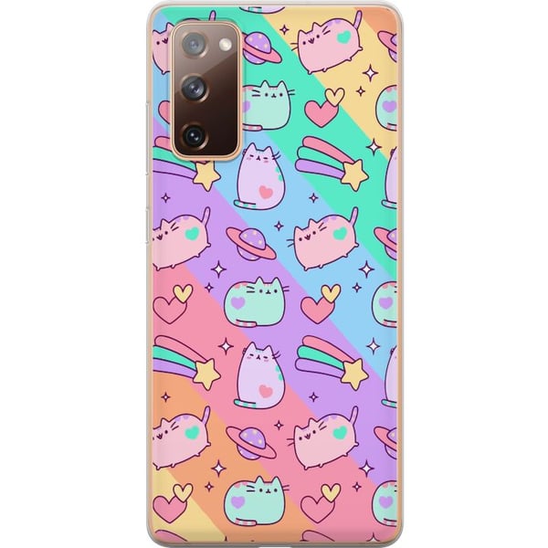 Kompatibelt Mobildeksel til Samsung Galaxy S20 FE Einhorn Katt