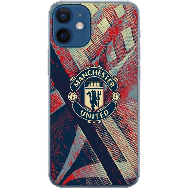 Kompatibelt Mobildeksel til Apple iPhone 12 Manchester United FC