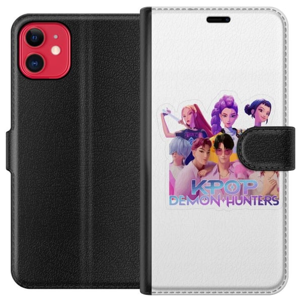 Kompatibel Tegnebogsetui til Apple iPhone 11 K-pop-dæmonjægere Forenede Gruppe Syv Animeidoler Fantasy Energi Kompatibel Tegnebogsetui til Apple iPhone 11 K-pop-dæmonjægere Forenede Gruppe Syv Animeidoler Fantasy Energi