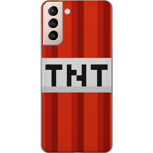 Kompatibelt Mobildeksel til Samsung Galaxy S21 Minecraft TNT