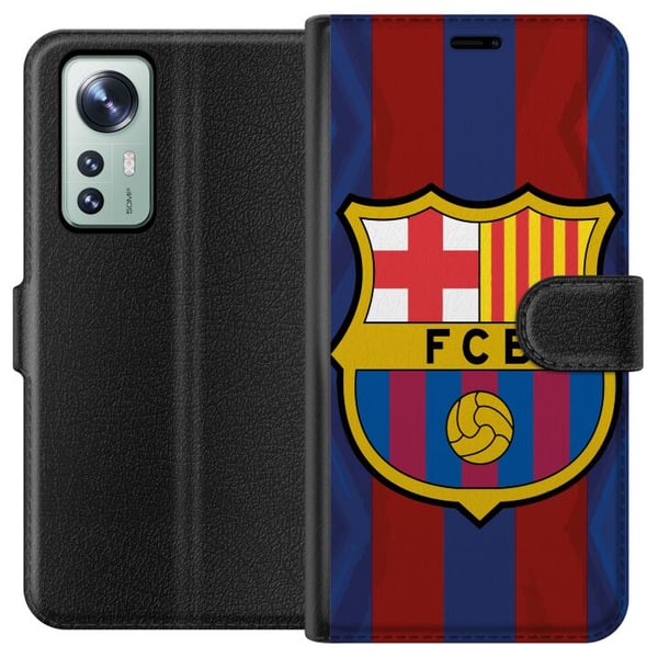 Yhteensopiva Lompakkokotelo Xiaomi 12 FCB Barcelona