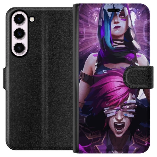 Yhteensopiva Lompakkokotelo Samsung Galaxy S23+ League of Legends