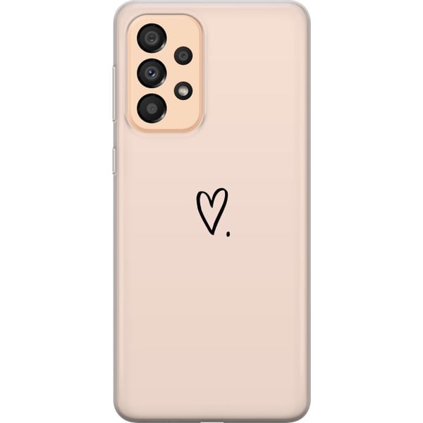 Yhteensopiva Puhelinkuori Samsung Galaxy A33 5G Sydän