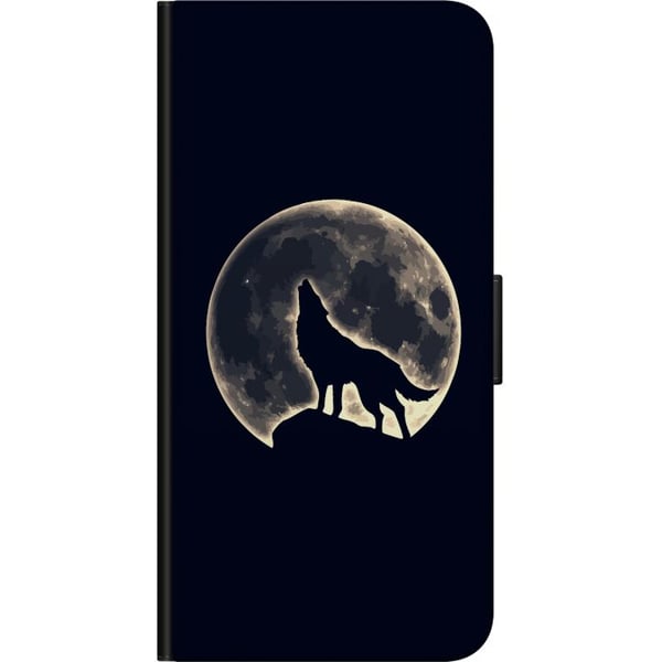 Kompatibelt Lommeboketui til OnePlus 9 Pro Ulve Måne