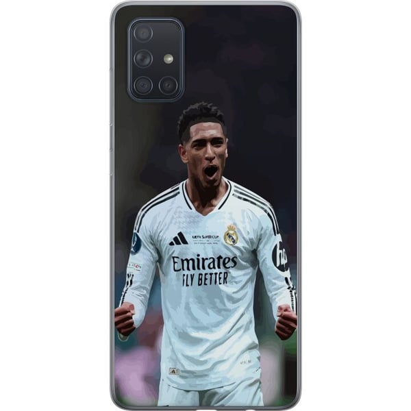 Kompatibelt Mobildeksel til Samsung Galaxy A71 Jude Bellingham Real Madrid England toppmidtbanespiller med enormt potensial, komplette kvaliteter og Kompatibelt Mobildeksel til Samsung Galaxy A71 Jude Bellingham Real Madrid England toppmidtbanespiller med enormt potensial, komplette kvaliteter og
