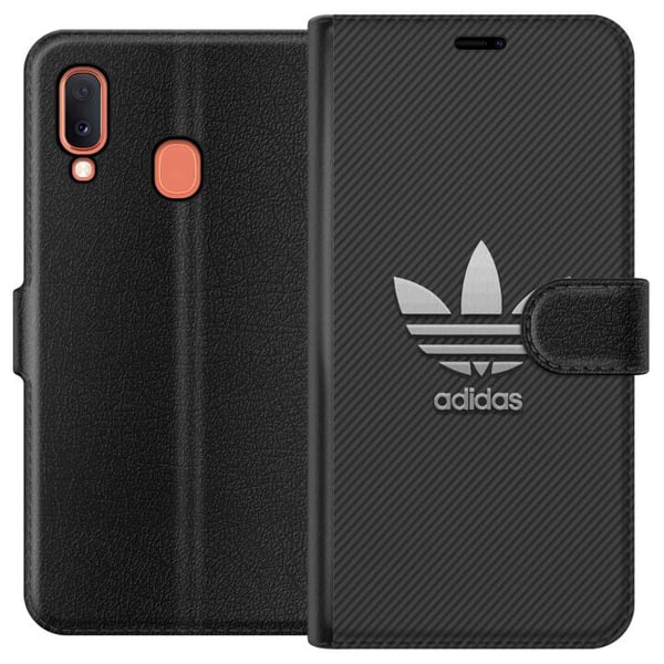 Kompatibelt Lommeboketui til Samsung Galaxy A20e Adidas Kompatibelt Lommeboketui til Samsung Galaxy A20e Adidas